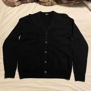 Black Uniqlo Cardigan sz S